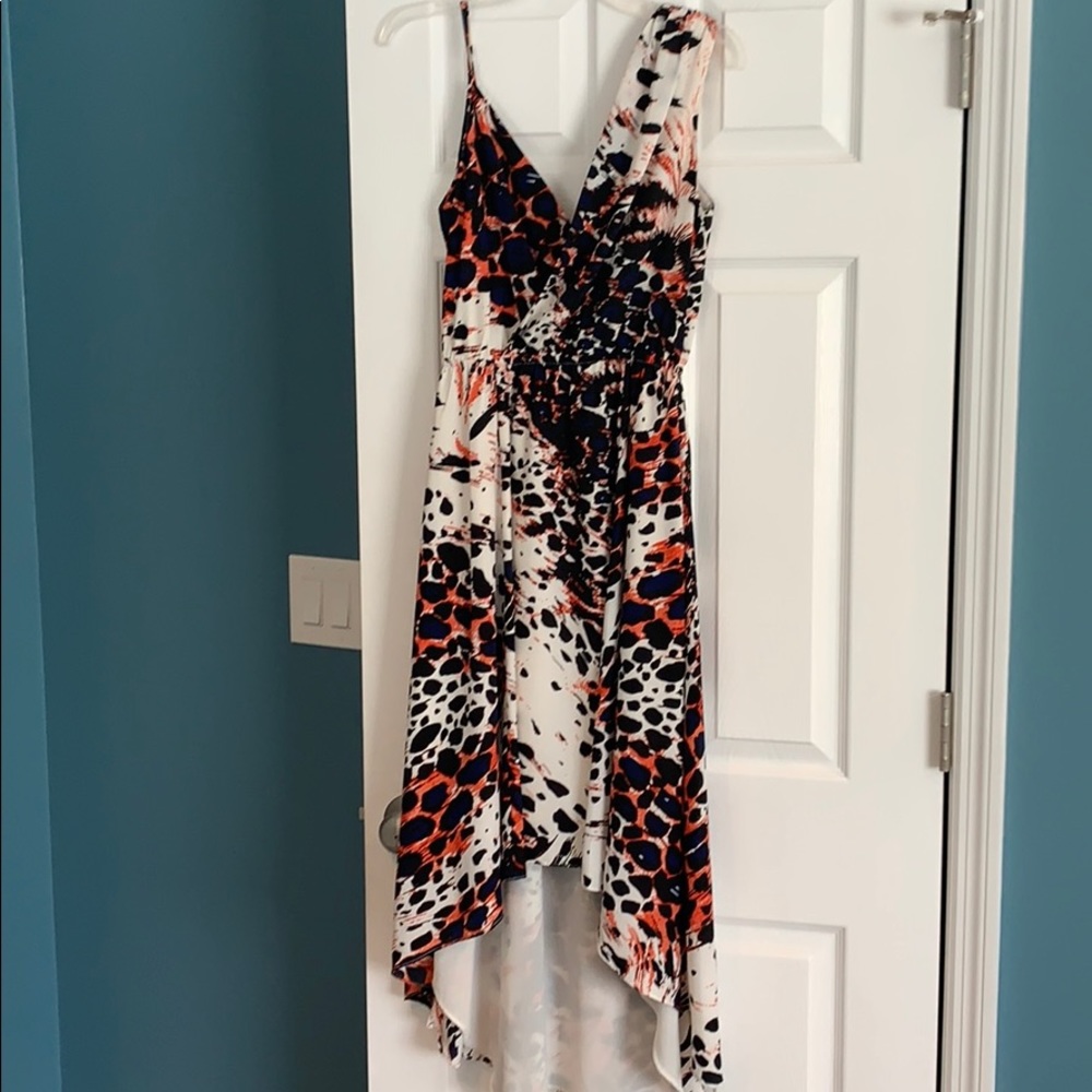 MM Couture high low dress